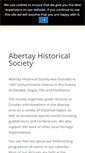 Mobile Screenshot of abertay.org.uk